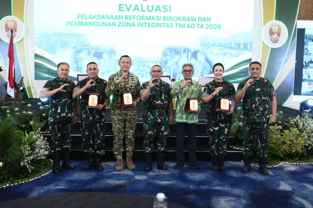 WBK Menjadi Komitmen TNI Angkatan Darat Mewujudkan Tata Kelola Organisasi Yang Bersih, Akuntabel, dan Profesional