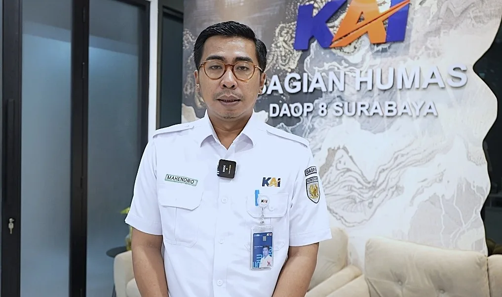 Foto: Istimewa (Manajer Humas KAI Daop 8 Surabaya, Mahendro Trang Bawono)